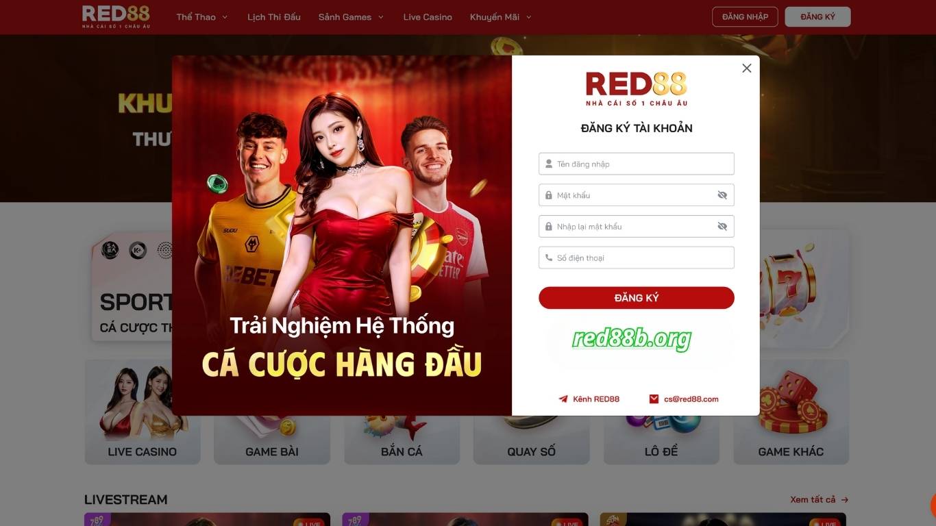 Ibet68 hướng dẫn chi tiết từng bước đăng ký RED88
