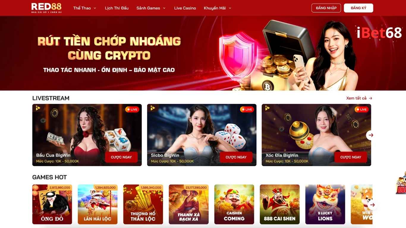 Red88 - Sân chơi cá cược giải trí uy tín số #1